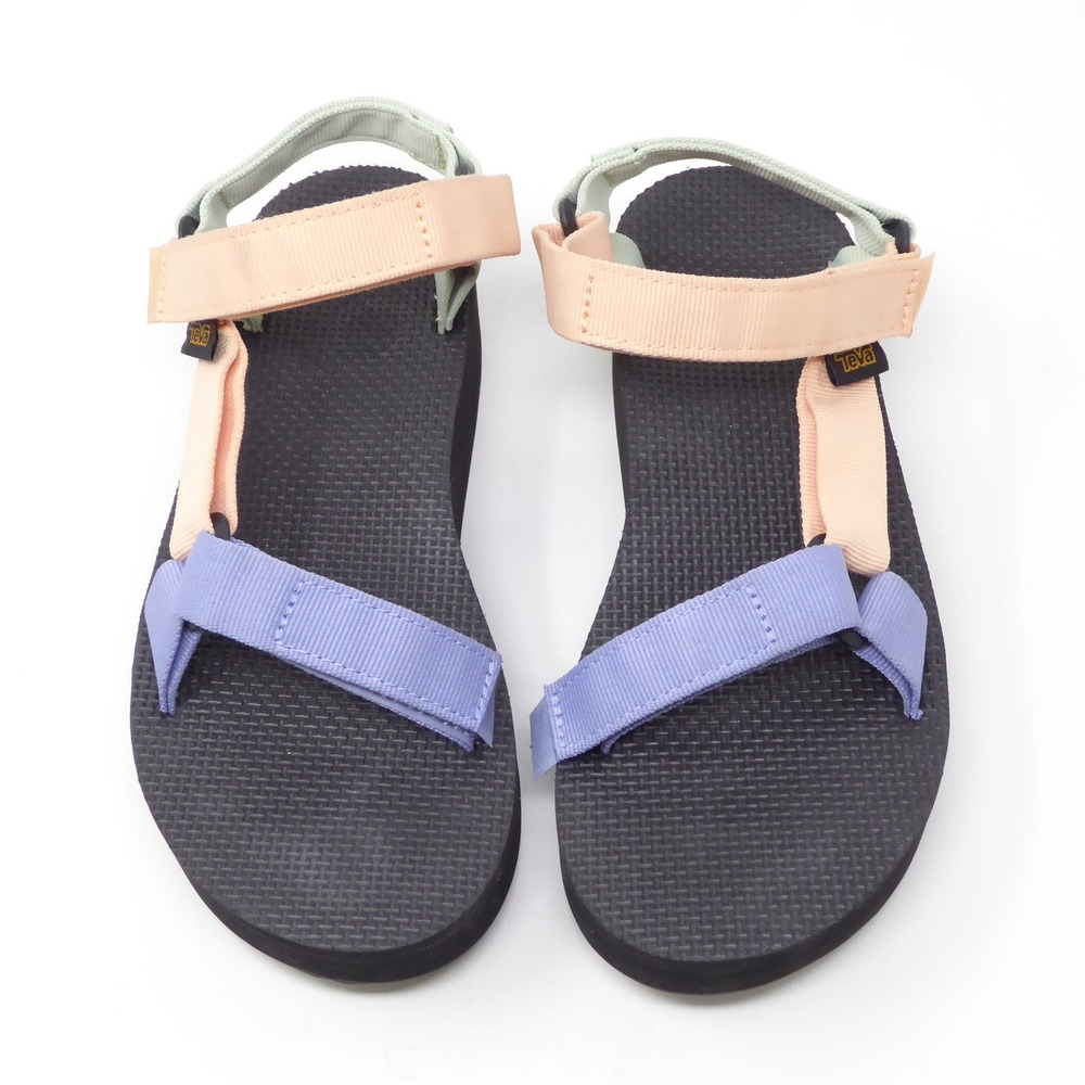 Teva Multicolor Platform Sandal - Peach, Lavender, Mint, Black - Picture 3 of 8